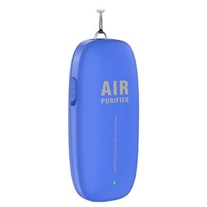 Purificadores 150 millones de aire de aire negativo Purificador de aire personal Mini ionizador portátil Portable 1000 mAh Batería Aire Ambientador