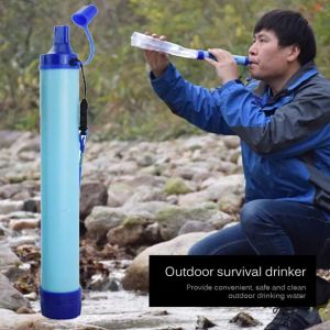 Purificateurs portables Purificateur d'eau extérieure Camping Randonnée Emergency Survival Water Filtre Filtration Paies