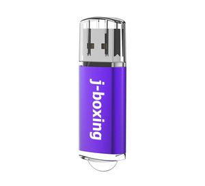 Violet 64 Go USB 20 clés USB haute vitesse rectangle mémoire bâtons 64 Go pouce stylo stockage pour PC ordinateur portable Macbook tablette Flash Pen 5281831