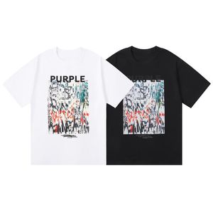 Purple Brand Designer T-Shirts Tees Vente en ligne jusqu'à 50% de réduction Manches courtes Fans Tops Tees Crew Neck Sports Training Maillots de basket-ball Formateurs boutique en ligne