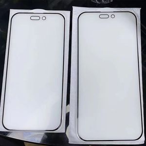 Protectores de pantalla de luz púrpura para iPhone 11 12 13 14 / pro / max / pro max / xr / xs / 6 7 8 / Plus Anti Scratch Frosted Matte privacidad Vidrio templado Vidrio para el cuidado de los ojos