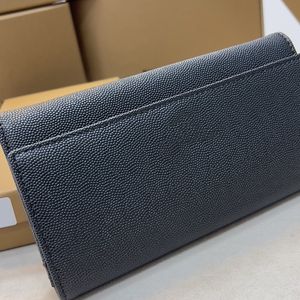 Monederos diseñador mujer nueva alta calidad dama monedero negro titular de la tarjeta de crédito cuero delgado billetera hombre práctico interlayer mini bolso xb149 E4