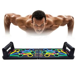 Push-Ups Stands 14 en 1 Push-Up Rack Board Training Sport Workout Fitness Gym Equipment Push Up Stand pour ABS Abdominal Muscle Building Exercise 230516