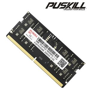 PUSKILL mémoire vive DDR5 16GB 8GB 32GB 11V 262Pin PC4 ordinateur portable 4800MHz 5200MHz 5600MHz pour ordinateur portable mémoire SODIMM 240314