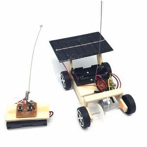 Puzzle Science Teaching Toys Recolectando Solar Remote Control Vehicle Experimento Modelo creativo Tecnología de bricolaje Producción pequeña