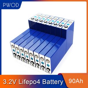 pwod de 3.2V 90Ah Batterie au lithium LiFePO4 phospha grande capacité 12V 24V 48V 90000mAh DIY batteries solaires UE US TX GRATUIT