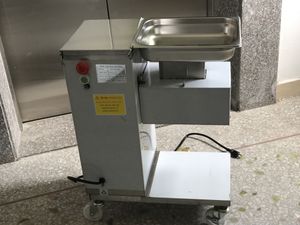 Cortador de carne eléctrico QE modelo 110v para cortadora de carne de pechuga de pollo máquina cortadora de carne Rrestaurant