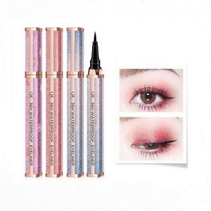 QIC 36H Stylo Doublure Étanche Noir Eyeliner Crayon Maquillage 3 Style Séchage Rapide Facile à Porter Naturel En Gros Étoilé Crayons Pour Les Yeux