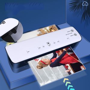 Máquina laminadora térmica profesional Qihang top A4, laminadora de fotos para oficina en casa para sellado de blíster de fotos de documentos