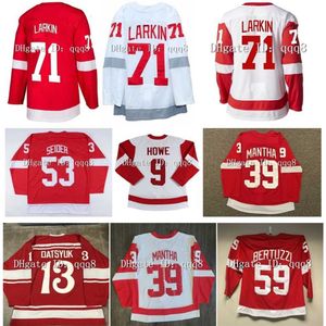 qqq8 Maglia da hockey Moritz Seider Tyler Bertuzzi Dylan Larkin Danny DeKeyser Marc Staal Simon Edvinsson Lucas Raymond Steve Yzerman Nick Leddy Bob