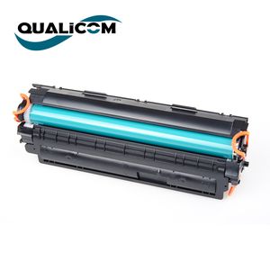 Qualicom CB436A 36A 436A Cartucho de tóner compatible para HP Laserjet P1505 P1505N M1120 M1120N M1522NF M1522N con chip