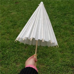 Parasols de mariage de qualité, parapluie en papier blanc, Mini parapluie artisanal chinois, 4 diamètres 20 30 40 60cm, pour vente en gros