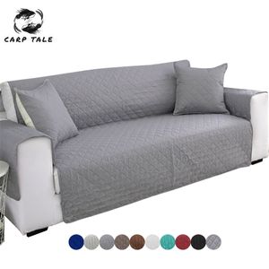 Couverture de canapé de qualité amovible Pet Dog Kid Mat Fauteuil Meubles Protecteur Lavable Accoudoir Couch Couvre Slipcovers 1/2/3 Siège 211025