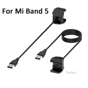 Chargeur USB à charge rapide pour Xiaomi Mi Band 5 Remplacement sur mon bracelet Xiami Xiomi miband 5 M5 band5 Montre Usine de câble de charge USB