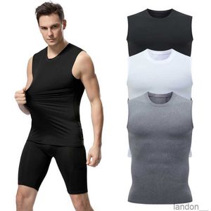 Gilet de sport à séchage rapide gilet de fitness de basket-ball pour hommes chemise sans manches de marque à la mode été décontracté évacuant la transpiration vêtements de sport de couleur unie