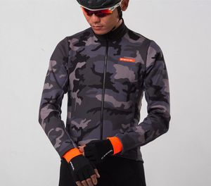 Vestes de course 2023 SPEXCEL hiver Camouflage coupe-vent thermique veste de cyclisme 3 couches tissu polaire à l'avant Tranning Jac