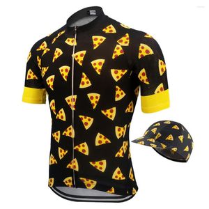 Vestes de course classique Pro maillot de cyclisme pour hommes à manches courtes Ropa Ciclismo Hombre vêtements d'équipe vtt vêtements de vélo casquettes assorties
