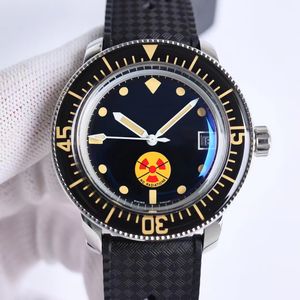 Reloj omnipotente mecánico luminoso sin radiación para hombre, hermoso zafiro discreto de alta gama