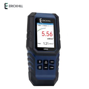 Radiation Testers EMF Meter Electromagnetic Field Radiation Detector Radio Frequency Field Tester Rechargeable Portable Counter Emission Dosimeter 230825