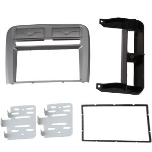 Radio 2 Din Car Radio Fascia ajustement pour Fiat Grand Punto 20052009 Le trame d'installation du tableau de bord de roue gauche Kit stéréo Kit stéréo