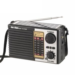 Radio AM FM SW Radio d'urgence alimentée par batterie Bluetooth compatible 5.0 Radio torche d'urgence Radio solaire portable pour le camping en plein air