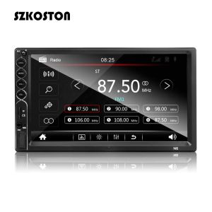 Radio Car Dual 2 Din Car Multimedia MP5 Player 7 pouces Hd Touch Scord Radio Radio Bluetooth STÉRÉO AUDIO CAMERIE ARRIÈRE TÉMORIEUR