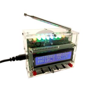 Kit de Radio électronique à monter soi-même, pièces 51, son numérique Fm à puce unique, indicateur de niveau pouvant être contrôlé séparément