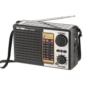 Radio multifonctionnelle solaire alimentée par batterie AM FM SW Portable avec haut-parleur Bluetooth ISF10BTS Fm 221114