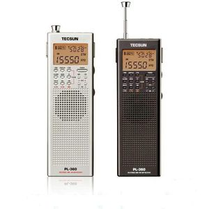 Radio Original Tecsun Pl 360 Radio numérique Portable Usb Am Fm enregistreur Radio de poche ondes courtes Pll Dsp Etm Sw Mw Lw récepteur Pl360 nouveau