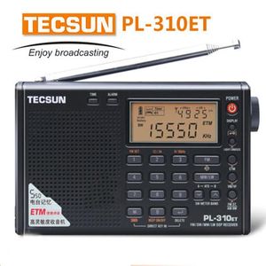 Radio Original Tecsun Pl310et Fm Am Mw Sw Lw Dsp, receptor de Radio de banda mundial, demodulación Digital de onda corta, Radio Estéreo portátil