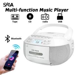Radio Portable Music Lecteur prend en charge CD Tape FM / AM Radio USB Play Audio Build en haut-parleur pour n'importe où grand public électronique