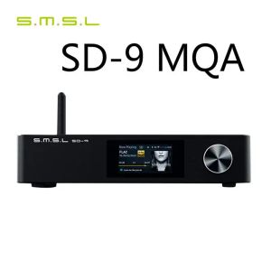 Radio SMSL SD9 SD9 MQA Decodificación completa Hifi Network Music Player SD9 Soporte DSD, WAV APE, FLAC AIFF, Bluetooth DLNA MP3 Desktop reproductor