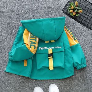 Rain Gear Mantel Bayi Laki laki Mode Musim Semi Gugur Seragam Bisbol Anak Jaket Olahraga Hadiah Ulang Tahun Pakaian Luar Anak anak 2 7 230516