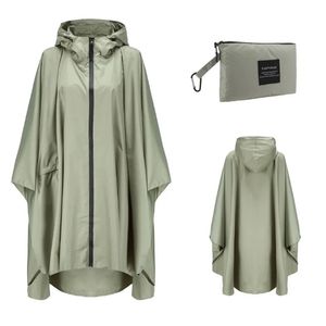 Vêtements de pluie Nylon adultes imperméable femmes hommes imperméable tente couverture porter en plein air randonnée manteau de pluie Poncho veste cape Capa De Chuva 231007