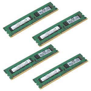 Rams 4X 4GB 2RX8 PC310600E 1.5V DDR3 1333MHz Memoria ECC RAM sin horcajadas para la estación de trabajo del servidor (4G)