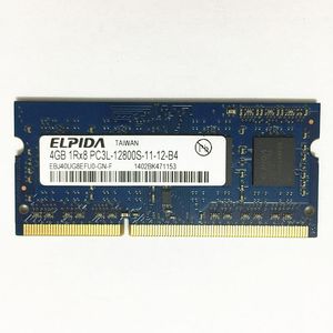 Memorias RAM ELPIDA DDR3 4gb 1600MHz Laptop Memory 1Rx8 PC3L-12800S-11 1600