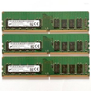 Micron DDR4 16 Go 2400 MHz ECC UDIMM RAM 2RX8 PC4-2400T-EE1-11 Mémoire pour serveur de bureau 288 broches 1 pièces RAM