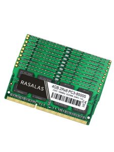 RAMS RASALAS 10PCS MEMORY RAM DDR3 4G ordinateur portable 8500MHz 10600MHz 12800MHz SODIMM 1.5 V Memoria RAM pour DDR3
