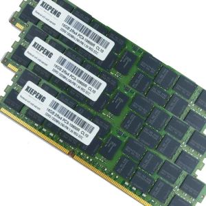 Mémoire de serveur Rams DDR3 8 Go 1333MHz ECC REG 16GB DDR3 PC310600R ECC RAM enregistré pour IBM System x3530 M4 X3550 M2 X3620 M3 X3630M3