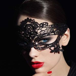 Al azar, 1 pieza, disfraces de juguete de Cosplay Sexy para mujer, fiesta de encaje, máscara de ojo de reina, lencería erótica, Carnaval veneciano anónimo