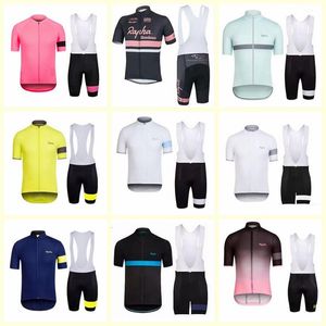 RAPHA équipe cyclisme manches courtes maillot cuissard ensembles nouveaux hommes vêtements respirants été vtt vêtements de vélo U40813264S