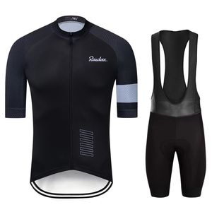 Raudax Cycling Set Man Jersey Short Sleeve Bicycle Clothing Kit Mtb Bike Wear Triathlon Maillot Ciclismo 240202