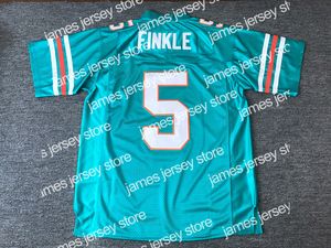 Ray Finkle Camiseta de fútbol Ace Ventura Detective de mascotas Película Hombres Camiseta de fútbol Cosida Teal Retro S-XL