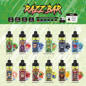 Razz BAR 12000 puffs kits de dispositivos Vape desechables cigarrillo electrónico 650mah batería vaporizador precargado 16 sabores recargable Vape almacén europeo