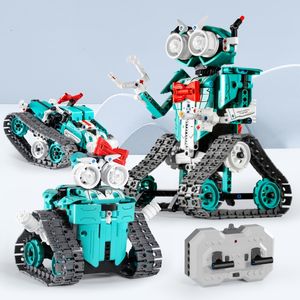 RC/coche eléctrico juguete de construcción guerra espacial Robot destructor modelo bloques 71043 3 en 1 figura transformador Robots multifunción Roborock Robot Enfant regalo de Navidad