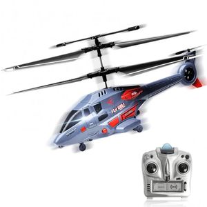 Hélicoptère RC tenir 24 GHz avion 4 canaux haute vitesse jouet volant intérieur avec lumière LED gyroscopique pour adulte enfant débutant cadeau 231229