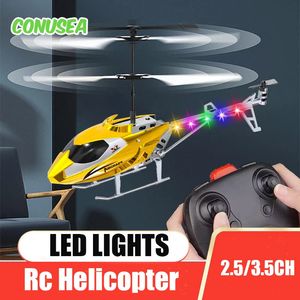 Avion Rc 2.5/3.5Ch hélicoptère radiocommandé avion télécommandé Mini Ufo Drone avion jouet pour enfants garçon cadeaux d'anniversaire 240115