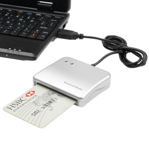 Lecteur de carte à puce USB Easy Comm COMM lecteur de carte IC / ID Reader de haute qualité PC / SC Smart Card Reader pour Windows Linux OS