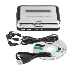 Lectores Redamigo Cassette Player Walkman Cassette Para convertidor MP3 Captura de la música de audio Player Convertir Música en cinta a PC Laptop OS