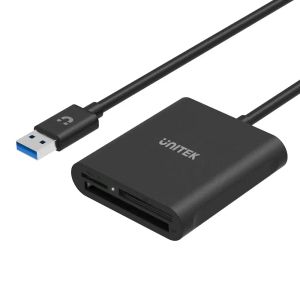 Lectores Unitek 3 en 1 Card Reader USB 3.0 a SD Micro SD TF CF Adaptador de tarjeta SDXC SDHC Flash Memory Reader para PC Laptop Card Reader